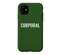 Caporal Militaire Officier des Forces armées imprimé sur Le Devant Coque pour iPhone 11