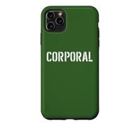 Caporal Militaire Officier des Forces armées imprimé sur Le Devant Coque pour iPhone 11 Pro Max