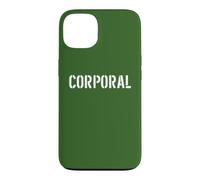 Caporal Militaire Officier des Forces armées imprimé sur Le Devant Coque pour iPhone 13