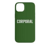 Caporal Militaire Officier des Forces armées imprimé sur Le Devant Coque pour iPhone 14 Plus