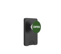 Caporal Militaire Officier des Forces armées imprimé sur Le Devant PopSockets PopWallet pour MagSafe