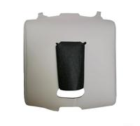 Capot Accoudoir Siège Banc Split 30x13cm Résistant pour usure | Ajustement parfait OEM, vinyl souple, couleur noire, pour modèles 2014-2018, restauration intérieure(Gray)