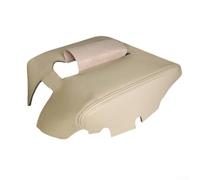 Capot Accoudoir Siège Banc Split 30x13cm Résistant pour usure | Ajustement parfait OEM, vinyl souple, couleur noire, pour modèles 2014-2018, restauration intérieure(Beige)