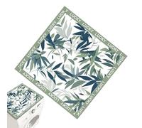 Capot anti-poussière pour machine à laver, housse anti-poussière pour machine à laver | Protecteur de motif de fleurs de diatomée à séchage rapide pour machine à laver | Combinaison laveuse-sécheuse