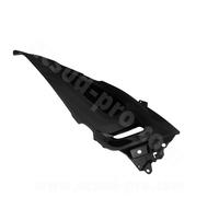 TNT Helmets Coque arrière droite Yamaha TMAX 530 2012-2016 Noir brillant