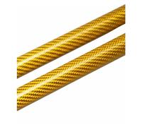 Capot Avant Levage Vérins Capot Pour Kia Pour Ceed Pour Cee'd Pour XCeed III CD 2018-2023 2024 Support Vérin À Gaz Capot Tige D'amortisseur(Yellow Carbon Fiber)