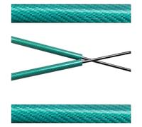 Capot Avant Modifier Les Entretoises À Gaz Tiges Choc Supports Levage Amortisseurs Hydrauliques À Piston Pour Peugeot 206 206CC Pour GTi 180 RC 98-16 Vérin Capot(Green carbon fiber)