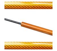 Capot Avant Ressort pour Seat pour Tarraco pour KN2 2018-2024 Kit Jambe Force Capot 1 Pièce Modification du Support Levage du Capot Avant Amortisseur Pistons Accessoire(Orange Carbon Fiber)