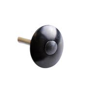 Capot / bouchon de fourche et vis pour éxpandeur etoile Clarks Cycle Systems BTR Ahead-set Noir