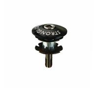 Capot / bouchon de fourche potence Stronglight Ahead-set Noir
