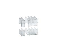 Capot cache borne 4P inter 20A - APPAREILLAGE DE TETE HAGER HZC212