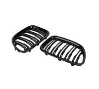 Capot calandre Avant 1 Paire grilles Pare-Chocs Avant pour X1 Series E84 SDrive XDrive 2009-2015, calandre Double lamelles Style M, Accessoires Voiture