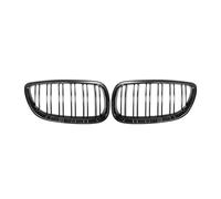 Capot calandre Avant Calandre de Pare-Chocs Avant pour E92 E93 pour M3 2006-2009, Noir Brillant, Double Ligne, pièce Rechange Style Automobile