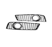 Capot calandre Avant Glossy/Chrome Car Front Grille Honeycomb Cover Mesh Grill for A3 8P 2009 2010 2011 2012 2013 8P0807682D