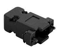 Capot DB9 - plastique noir à vis courtes