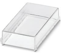 Capot de boîtier pour rail Phoenix Contact EMG 75-H 15MM KLAR 2947967 couvercle transparent multicolore 15 x 75 x 15 5 pc(s)