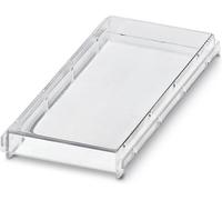 Capot de boîtier pour rail Phoenix Contact EMG 90-H 7,5MM KLAR 2945396 anti-poussière transparent(e) 100 x 7.5 x 7.5 5 pc(s)