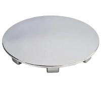 Capot de bonde chromé diamètre 120 mm pour cabine de douche HOLIDAY
