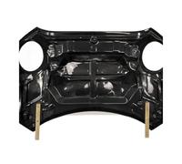 Capot de capot avant en fibre de carbone véritable Compatible Pour BMW F55 F56 2014-2023(Double Carbon)