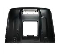 Capot de capot avec plusieurs bouches d'aération, couvercle de moteur en acier et verre Compatible Pour Jeep Wrangler JL2018 + JT2020 + SXMA JL1283