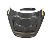 Capot de capot moteur en fibre de carbone véritable Novit, Compatible Pour McLaren 720S 2017 2018 2019 2020 2021 2022(Single-sided carbon)