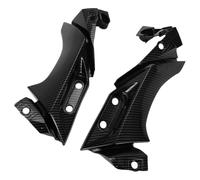 Capot de carénage de panneau de couverture intermédiaire de cadre latéral Compatible avec les pièces de moto automobile YZF R1 2004 2005 2006(Carbon)