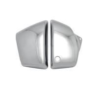 Capot de carénage du Couvercle latéral Accessoires Moto Batterie Cache Latéral Cadre Carénage Protecteur pour Shadow VT1100 1999-2008 ACE Aero pour Sabre VT 1100 1999-2008(Chrome)