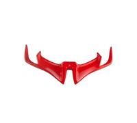 Capot de carénage du Couvercle latéral Finition du Couvre-aileron Avant De La Coiffe Moto pour R15 V3 2017 2018 2019 2020 2021 Shark Beak(Rouge)
