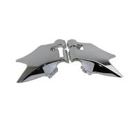 Capot de carénage du Couvercle latéral pour Shadow VT600 VLX600 pour Steed 400 1988-2005 2006 2007 Couvre Couvercle Cou Avant Capot Cache Cadre ABS Protège Corps Latéral(Chrome)
