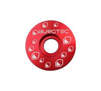 Capot de direction burgtec top cap rouge