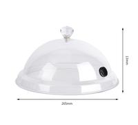 Capot de fumée de cuisine moléculaire portable,couvercle de qualité alimentaire,infuseur de fumée,générateur de fumée froide,brûlure de viande,fumoir,cuisson au barbecue,gril #B