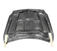 Capot de pare-choc avant en fibre de carbone véritable, Compatible Pour Benz W176 A180 A200 A250 A260 A45 2013-2(Double Layer Carbon)