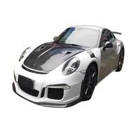 Capot de pare-chocs avant en fibre de carbone forgée véritable, couvercle de ventilation de capot moteur Compatible pour Porsche 911.1 911.2 991 2012-2018 GT2 GT3 Bodykit(Forged Carbon Fiber)