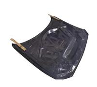 Capot de pare-chocs avant en fibre de carbone forgée véritable, couvercle de ventilation de capot moteur Compatible Pour BMW F87 M2 M2C 2016 2017 2018 2019 2020 2021 MP Bodykit(Double Carbon Fiber)