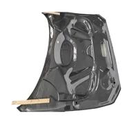 Capot de pare-chocs avant en fibre de carbone forgée véritable, couvercle de ventilation de capot moteur Compatible Pour BMW F87 M2 M2C 2016 2017 2018 2019 2020 2021 GTS Bodykit(Double Carbon Fiber)