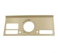 Capot de phare supérieur pour Passat, Tiguan, Magotan, Sagitta, Haorui, en ABS pour une protection durable et un style (petit demi-cercle beige)