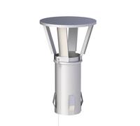 Capot de pluie Jeremias EW-FU avec insert universel Ø 120 mm