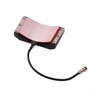 Capot de presse de transfert de chaleur 110 V 14 x 8 cm pour presse à chaud à chapeau, ensemble supérieur et inférieur compatible avec 110 V/220 V (UP)