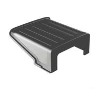 Capot de protection contre les intempéries pour caméra CCTV ABS 27 x 26 cm (noir)