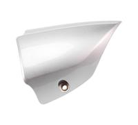 Capot de protection de tuyau d'échappement chromé pour YAMAHA TMAX500 TMAX530 2011-2016 Bouclier Thermique(Silvery B)