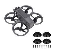 Capot de protection du moteur Pour DJI Avata 2 Couvercle de protection du moteur Aluminium étanche Capuchon protecteur de moteur Capot moteur anti-chocs Accessoires anti-poussière (Noir)