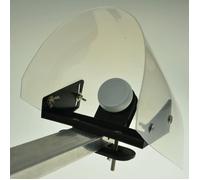 Capot de protection intempéries - SE - Universel - Noir - Compatible avec bras rectangulaires - Montage facile