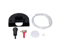 Capot de Protection Meuleuse d'Angle 115/125mm avec Guide et Refroidissement Eau - Acier 12x9cm pour Travaux de Meulage
