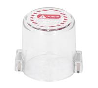 Capot de Protection Transparent pour Bouton d'Arrêt d'Urgence, Couvercle Rond pour Verrouillage de Dispositif, Isolation d'Énergie Sécurisée - Matériau PC Transparent, Compatible