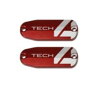 Capot de reservoir hope tech4 rouge x2 unites