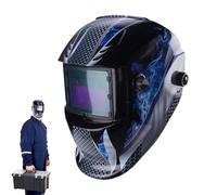 Capot de Soudage à Obscurcissement Automatique - Casque de Soudure à Grand Écran | Masque de Protection Automatique Sombre pour Soudure, Chapeau de Soudage de Sécurité pour MIG, TIG, Plasma, Arc