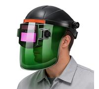 Capot de soudage auto-obscurcissant - Cagoule de soudage automatique | Casques de soudage True Color - pour mécaniciens, usine, industrie de la construction automobile, atelier, extérieur