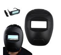 Capot de soudage, soudeur à gradation automatique, équipement de sécurité monté sur la tête, vision des couleurs, lentille de protection amovible, protection faciale, parfait pour les lieux de travail