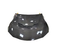 Capot de Style V en Fiber de Carbone Compatible Pour Toyota Gr Compatible Pour Supra A90 A91 Mk5 Capot de Capot en Carbone Accessoires de Voiture Capot de Moteur en Carbone(Single-sided carbon)