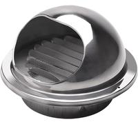 Capot de ventilation, évent rond en métal à montage mural, capuchon de sortie de ventilation, couvercle de conduit en acier inoxydable 304, ventilation ronde (taille : 200 mm7,87 pouces) (Size : 60mm